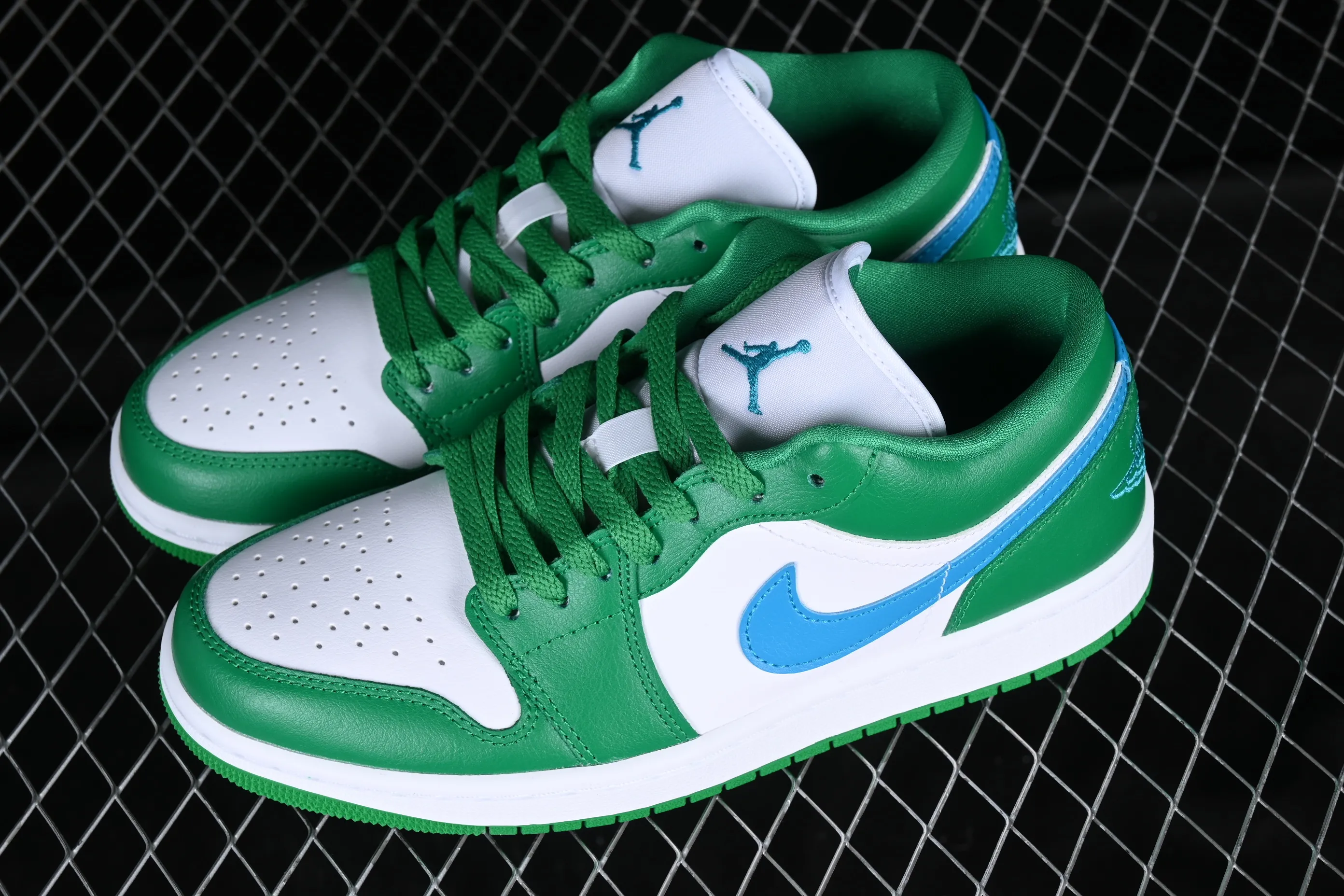 All categories Air Jordan Jordan series basketball shoes Air Jordan 1 Low G version pure original Air Jordan 1 Low "White Green" AJ1 Joe 1 white green low-top basketball shoes DC0774-304